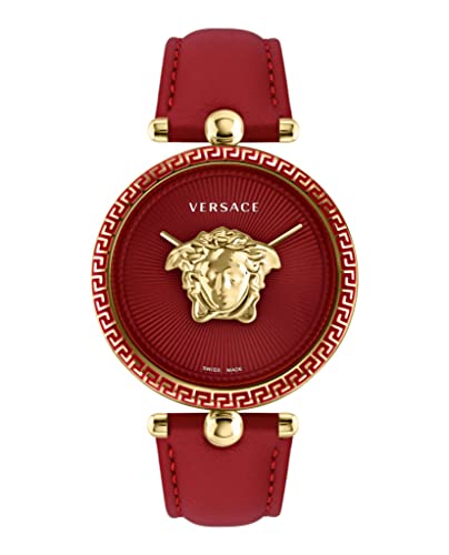 Versace Womens Watches Red 39 mm Palazzo Empire Collection