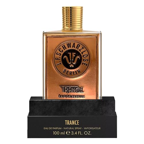 Schwarzlose Trance - Unisex EDP Spray Fragrance - Long Lasting and Captivating Perfume with Virginal Turkish Rose, Spices, Absinth, and Blossoms - Body Spray with Sweet and Woody Scent - 3.4 oz