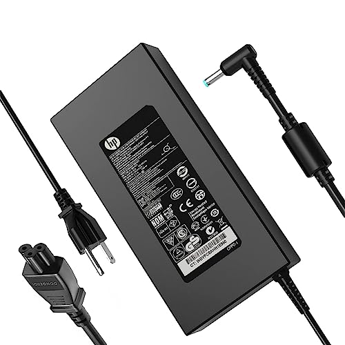 150W Watt 19.5V 7.7A AC Adapter Charger Compatible Fit for HP ZBook 15 G3 G4,HP ZBook Studio G3 G4,HP ZBook 15u G3 G4,HP OMEN 15, OMEN x by HP Laptop ADP-150XB B Power Supply Connector 4.5mm x 3.0mm
