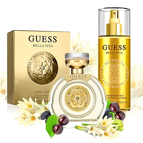 GUESS Bella Vita Eau de Parfum Perfume Spray For Women, 3.4 Fl. Oz.