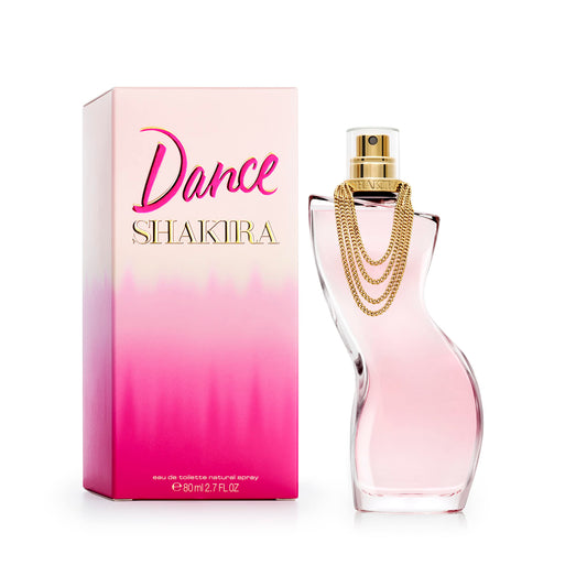 Shakira Perfumes - Dance for Women - Long Lasting - Femenine, Charming and Modern Perfume - Fruity Floral Notes - Ideal for Day Wear - 2.7 Fl. Oz