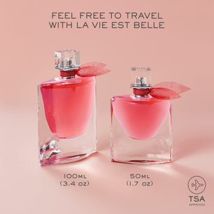 Lancôme La Vie Est Belle Intensément Eau de Parfum - Long Lasting Fragrance with Notes of Raspberry, Jasmine & Red Sandalwood - Warm & Floral Women's Perfume - 3.4 Fl Oz