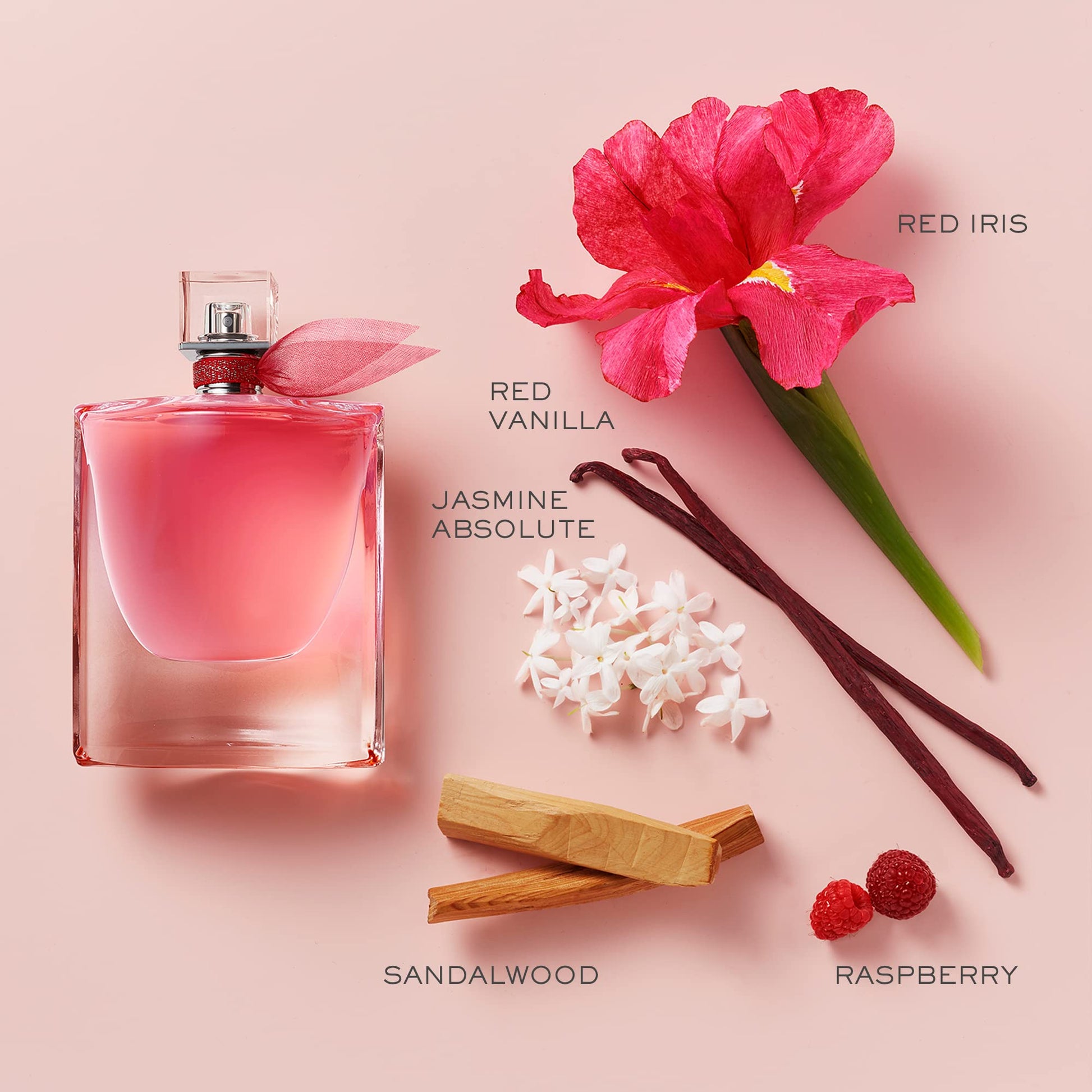 Lancôme La Vie Est Belle Intensément Eau de Parfum - Long Lasting Fragrance with Notes of Raspberry, Jasmine & Red Sandalwood - Warm & Floral Women's Perfume - 3.4 Fl Oz