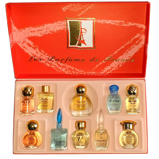 Charrier Parfums - 10 Eaux de Parfum Luxurious Gift Box - 52.7 ml - Made in Provence, France